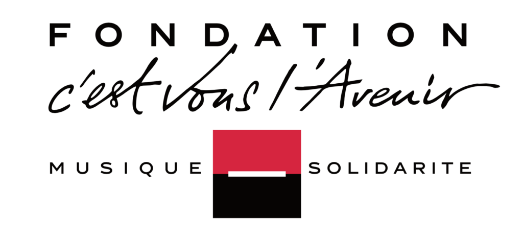 Logo de la Fondation C'est Vous l'Avenir Musique Solidarité - Société Générale